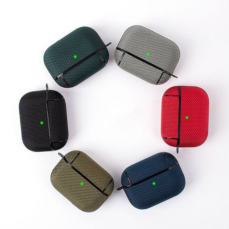 Nylon Protective Cases For Apple Airpods 1/2/Pro - Premium Airpods Cases from Dressmycell.com - Just $18.00! Shop now at Dressmycell.com Nylon Protective Cases For Apple Airpods 1/2/Pro - Premium Airpods Cases from Dressmycell.com - Just $18.00! Shop now at Dressmycell.com